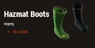 Антирадиационные ботинки (Hazmat Boots)