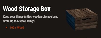 Деревянный ящик (Wood Storage Box)