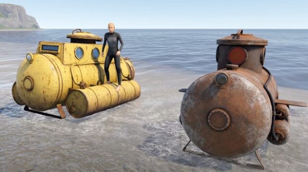 подводные лодки rust
